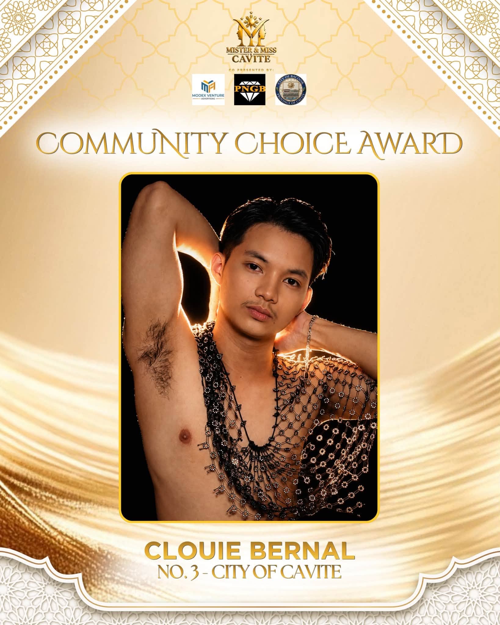 Community Choice Award, Clouie O. Bernal