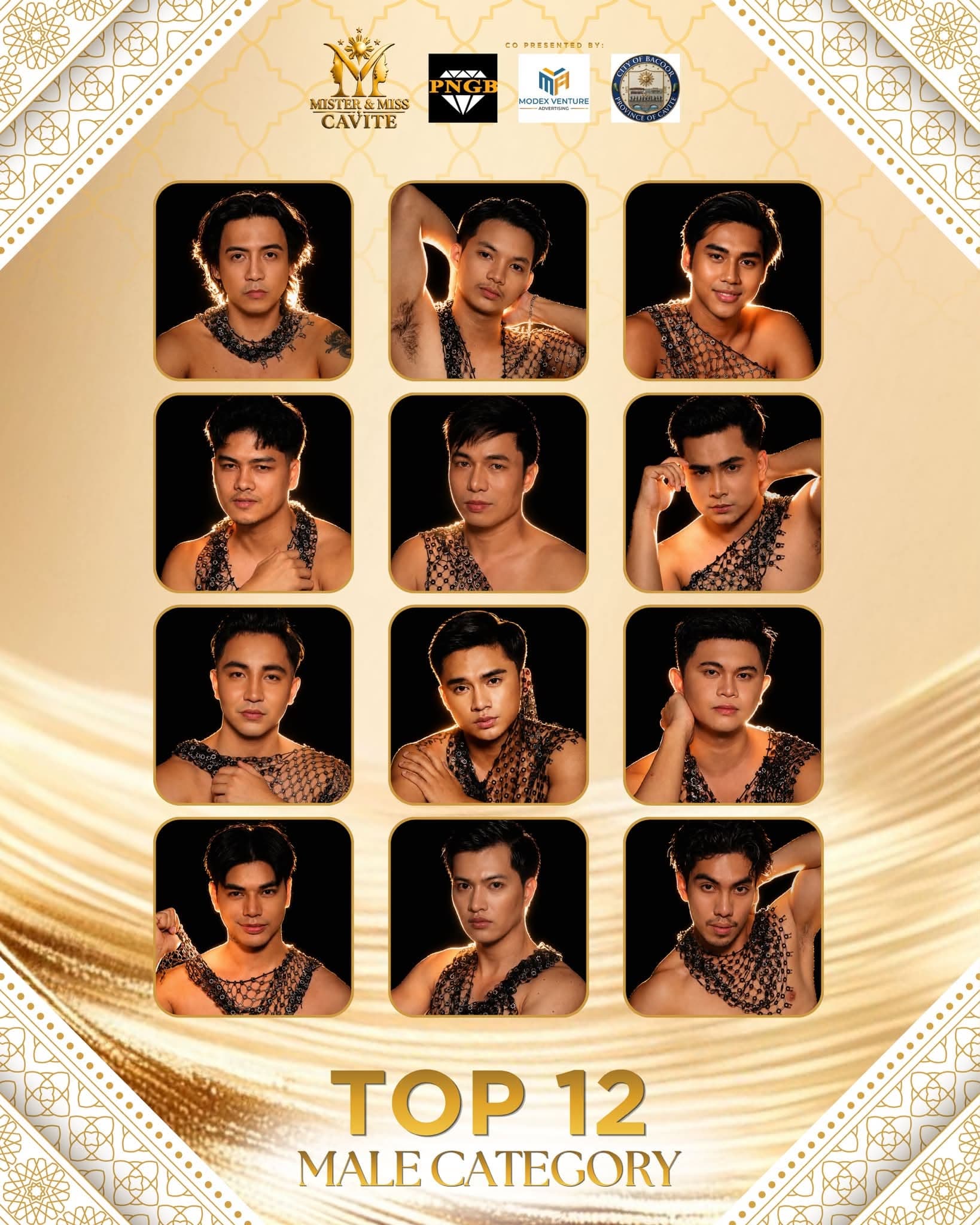 Top 12, male category